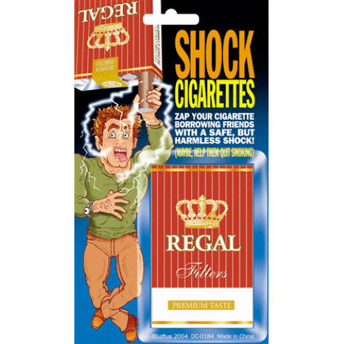 Shock Cigarettes - Jokes, Gags and Pranks - Shock Cigarettes are Very Shocking! - Picture 1 of 2