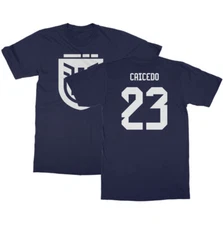 Caicedo 23 Jersey Style - Ecuador Soccer Cup Fan Unisex T-Shirt