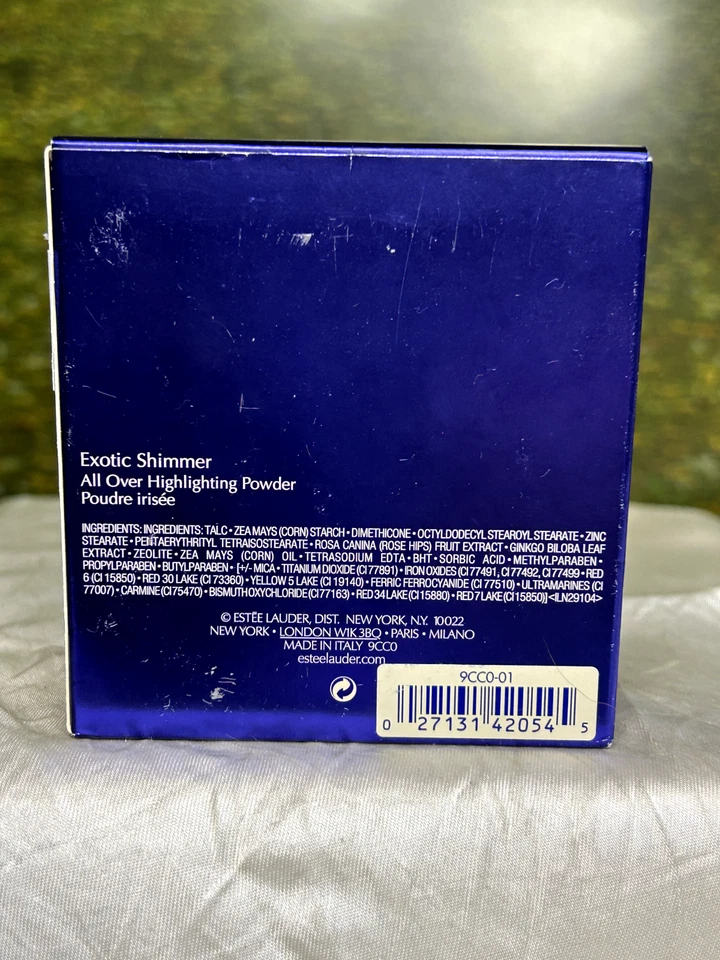 ESTEE LAUDER EXOTIC SHIMMER 13G ALL OVER HIGHLIGHTING POWDER (NEW WITH BOX) - Image 3 of 4