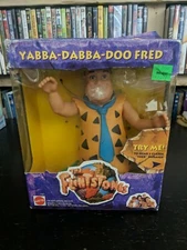 1993 MATTEL--THE FLINTSTONES--8" YABBA DABBA DOO FRED FIGURE (NEW) ~ shelf1m