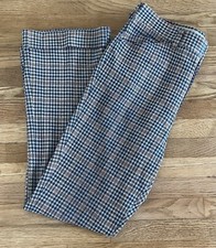 Vintage Sears Kings Road Men's Pants, Size 38, 1960s/1970s Red, Blue, Etc.