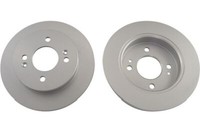 Kavo Parts 2X Bremsscheiben Hinten Ø234 Mm Voll Beschichtet FüR KIA Picanto SA