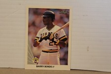 1990 LEAF BARRY BONDS  BASEBALL  CARD #91