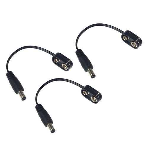 Battery Clip Converter Power Cable Power Adapter Power Supply Cable Connector - Zdjęcie 6 z 7