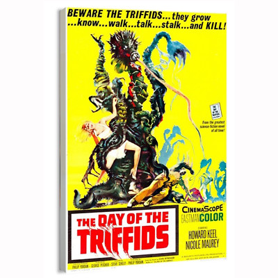 1962 The Day of the Triffids Movie Poster or Canvas Home Decor Art Print
