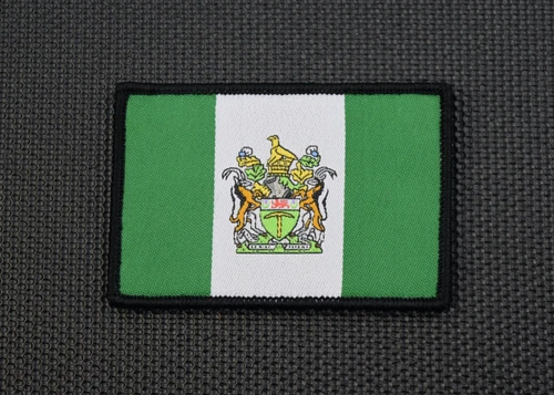 Rhodesia Flag Woven Uniform Patch Selous Scouts C Squadron SAS RSF Pamwe Chete