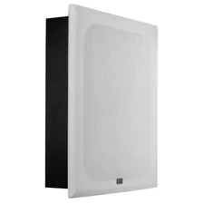 Nero FS800 8" In-Wall Subwoofer 200W Trimless Magnetic Grill w/ Enclosure