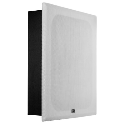 Nero FS800 8'' In-Wall Subwoofer 200W Trimless Magnetic Grill w/ Enclosure