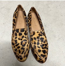 Madewell The Frances Genuine Calf Hair Loafer In Truffle Multi Leopard Calf Hair