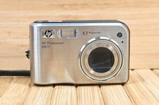 Vintage HP Photosmart R817 5.1MP Digital Camera, 5x Optical Zoom, Pentax Lens