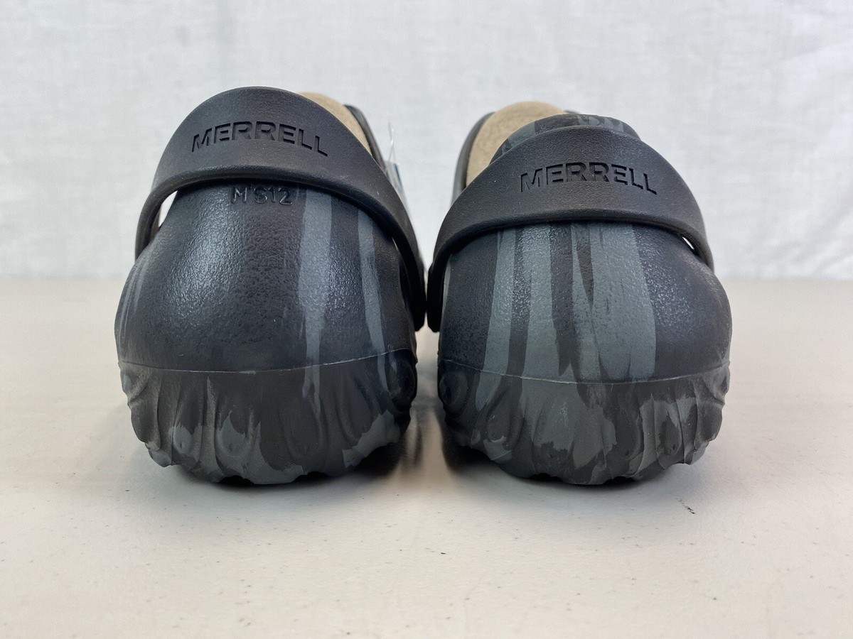 J48595 Merrell Men's Hydro MOC Water Shoe Black Size 12 for