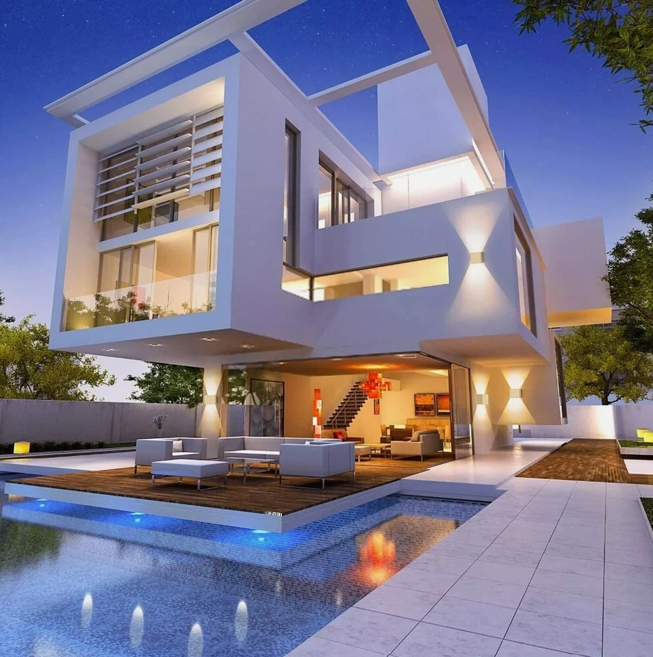 APPLIQUE CUBO  12W FARO FARETTO LAMPADA LED DA PARETE MURO DOPPIA LUCE IP65 - Immagine 3 di 4