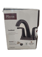 Pfister Ladera 4 in. Centerset Double Handle Bathroom Faucet in Tuscan Bronze