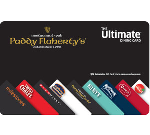 Paddy Flaherty's Gift Card $25, $50, or $100 - Fast email delivery