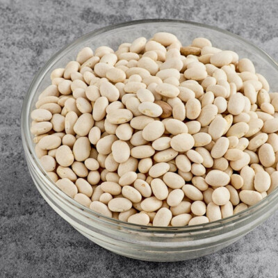 Bulk Dried Small White Beans (select quantity below)