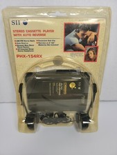 Seiko Stereo Cassette Player With Auto Reverse, PHX-154RX