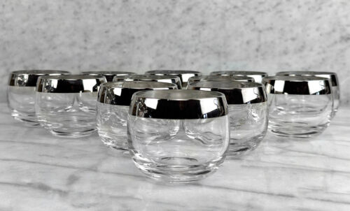 Mid-Century Chrome Lined Punch Bowl & Glasses Serving Set - Picture 8 of 11