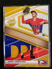 2020 Elite Extra Edition DPL Gold 3/10 Jimmy Troncoso 3 Colors #DPM-JT🔥⚾️