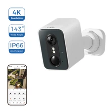 LNDU Wireless Security Camera 4K IR Night Vision Outdoor Home WiFi AI Detection