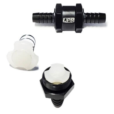 NEW UPR 8MM 5/16 Non-Return One Way Air Fuel Oil Check Valve Diesel Gas 0-100psi