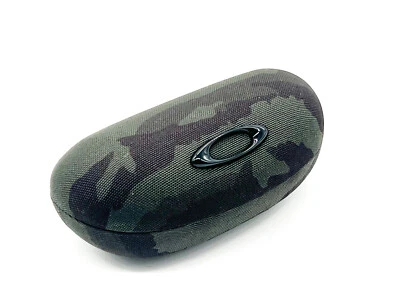 1 großes Oakley Brillenetui Etui grün camouflage für gebogene Sonnenbrillen Neu