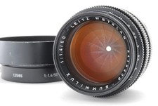  Near MINT Leica Summilux M 50mm F1.4 2nd ver II E43 Standard Black From JAPAN