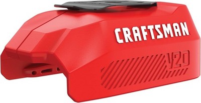 CRAFTSMAN V20 USB Adapter,USB Power Source for Charging Phone,Tablet,Batteries,a