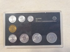 Kursm&uuml;nzensatz DDR Polierte Platte