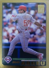 2001 Topps #487 Bob Abreu Gold