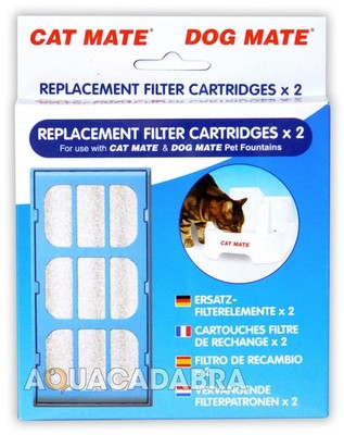 PET MATE KATZENBRUNNEN FILTERPATRONEN PACK HUND WASSER ERSATZ 339