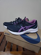 ASICS Girl's Athletic Shoes - Navy and Purple Size 6 NEW