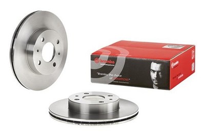 2x Bremsscheibe PRIME BREMBO 09.6942.10 für N15 NISSAN ALMERA 1 Hatchback SLX