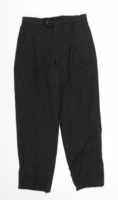 Schwarze Herrenhose UK Größe 32 L Alfani