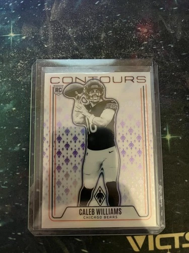 2024 Panini Phoenix Contours Caleb Williams #CON-CWS Purple RC
