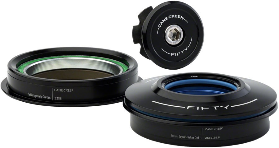 Коническая гарнитура Cane Creek 50-й серии ZS5628640 из черного прецизионного алюминия - 16990₽
