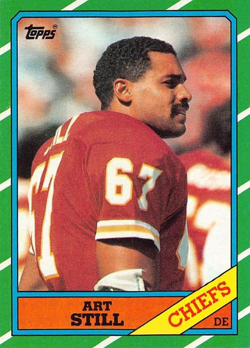 Art Still #311 1986 Topps card