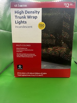 70 Multi Color LED Net Lights Holiday Time Green Wire Indoor Outdoor 4x4 Walmart