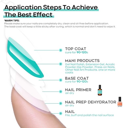 modelones 15 ml Nail Dehydrator and Primer, Acid Free Base Coat Natural Prep - Picture 7 of 8