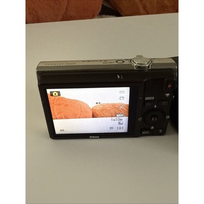 Nikon COOLPIX S6200 16.0MP Digital Camera - Silver for sale online