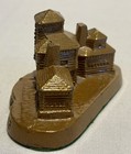 Scarce FORT DEARBORN Miniature Metal Souvenir Building, 1933 CHICAGO WORLDS FAIR — photo 3