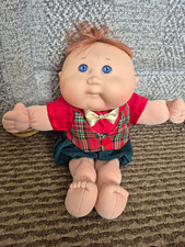 Mattel Cabbage Patch Kids 1995 Male Doll With Christmas Outfit