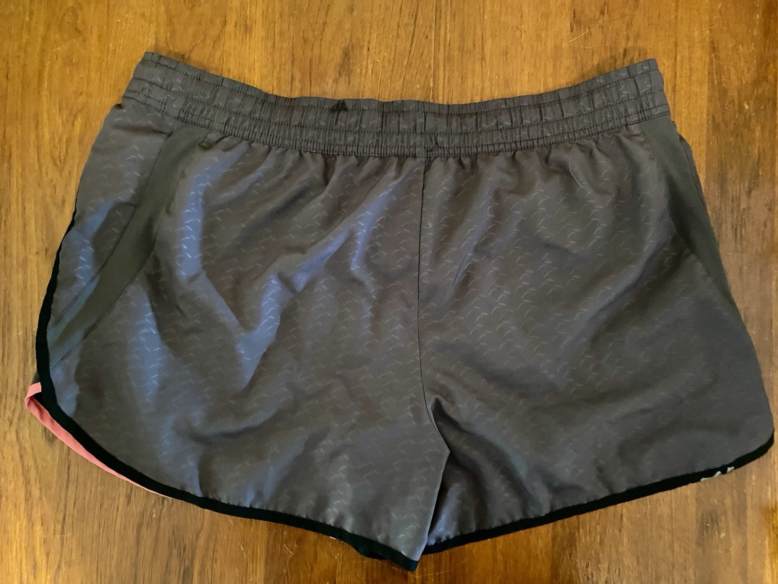 Fila Sport pantaloncino donna XL grigio rosa atletico cordino corsa spiaggia nuoto