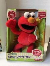 New In Box Fisher Price Sesame Street ELMO Loves You 16 Plush Doll 2003
