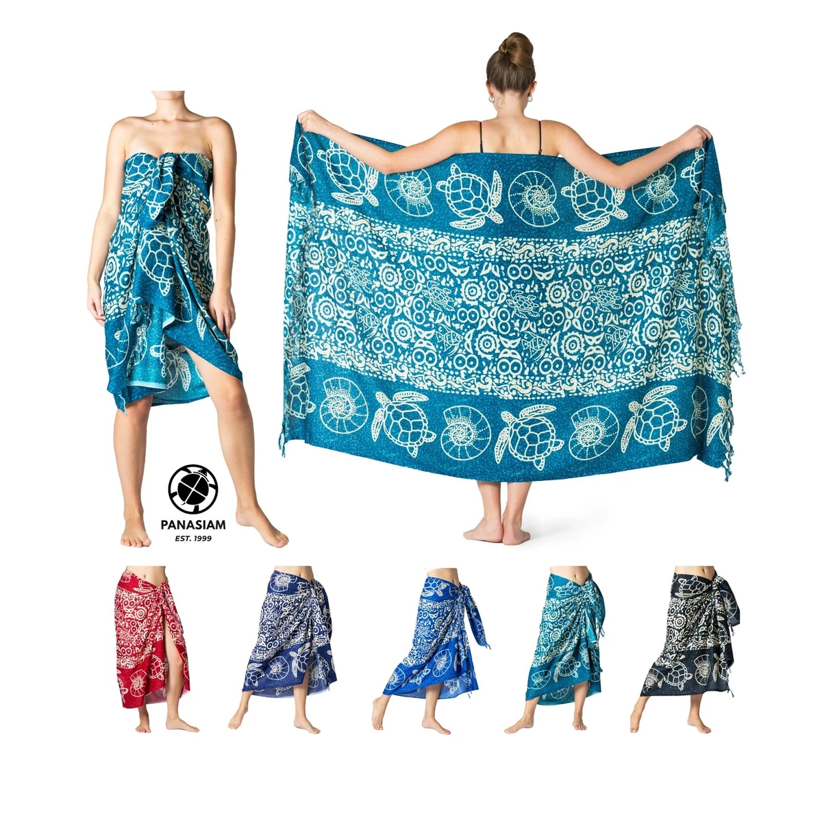 Paréo Bikini & Other Stories – Soie Rouge, Taille Unique, Très Bon État
