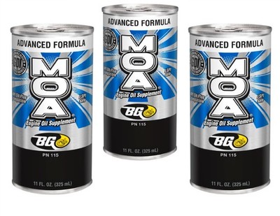 BG MOA Advance Formula Engine Oil Supplemant Motor Oil Additive PN 115 3 pack