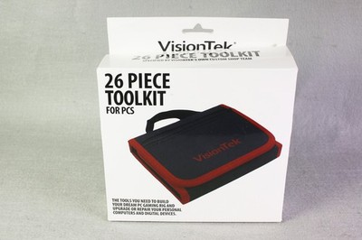 VisionTek - 26 Piece Toolkit For PCs - New - Building - Repairing - Upgrading