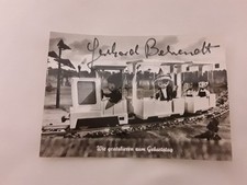 alte AK Sandmann Erfinder Gerhard Behrend Geburtstag Zug Autogramm     (690)