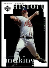 1998 Upper Deck Making History Tom Glavine Atlanta Braves #362