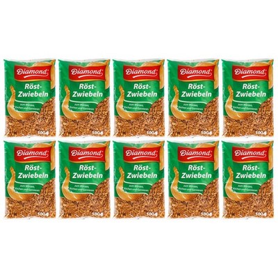 10x500g Diamond Röstzwiebeln Hanh Phi z.B. für Hot Dogs Geröstete Zwiebeln