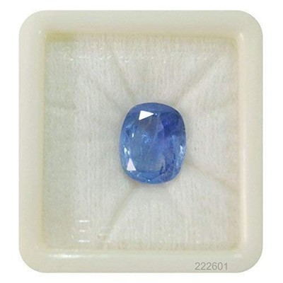 4.25 Carat Certified A+ Natural Blue Sapphire Neelam stone JKH